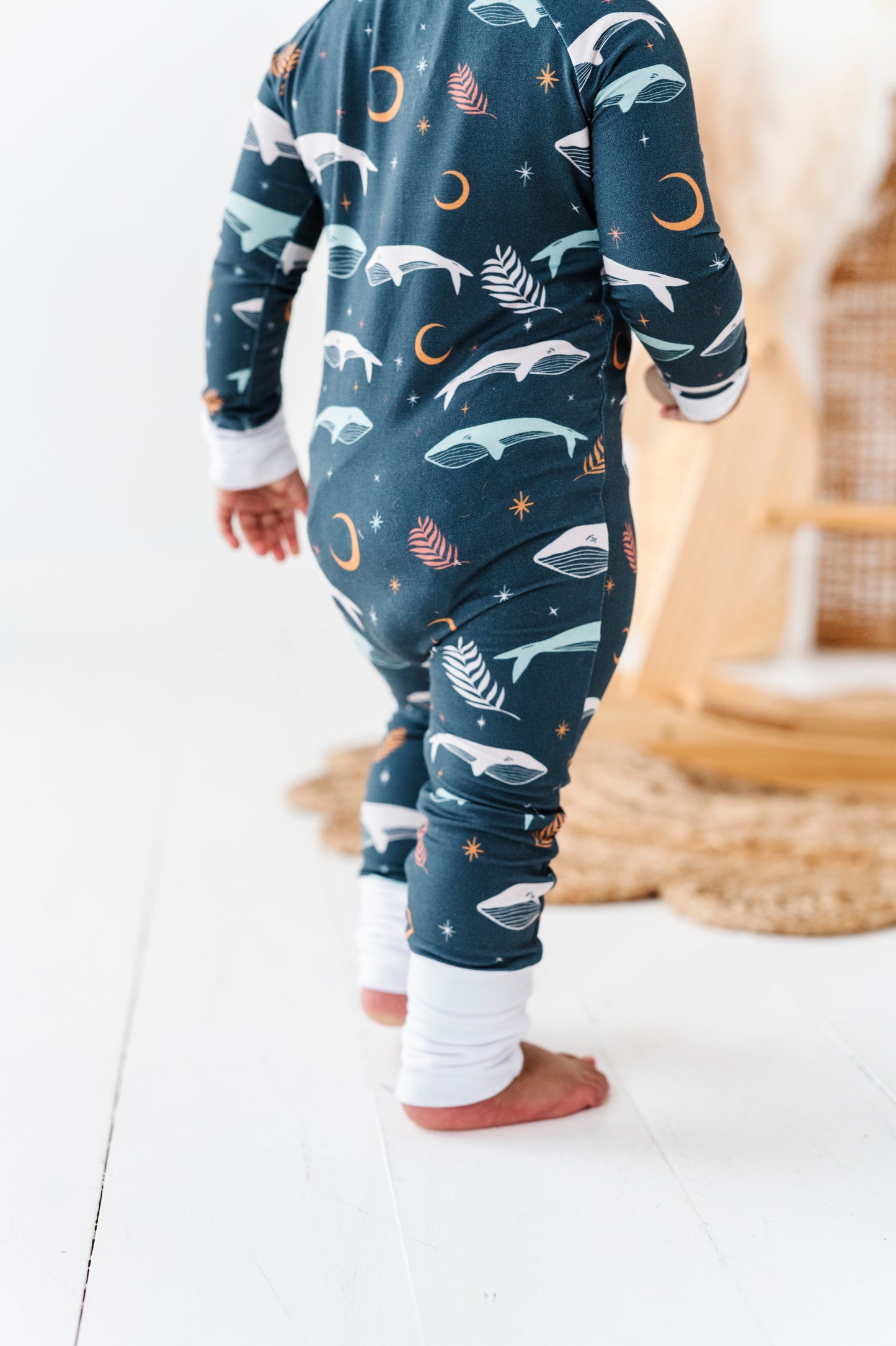 BAMBOO - LUNA WHALE ONESIE