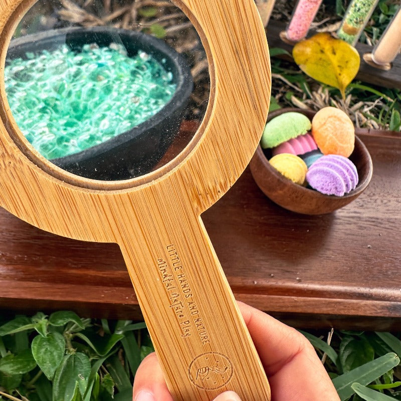 Wood Magnifying Glass