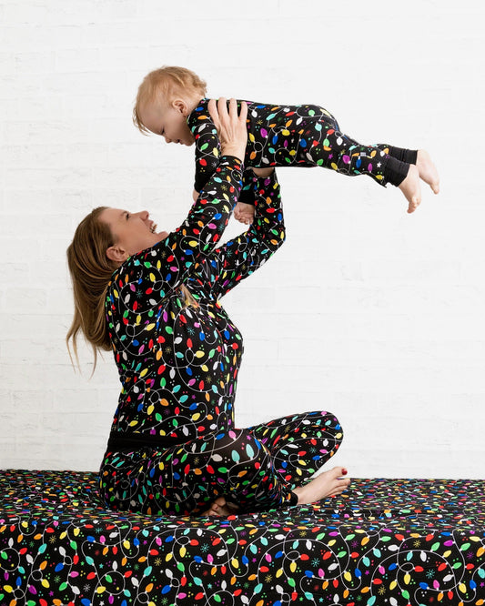 Holiday Lights | Quilted Bamboo Adult Blanket