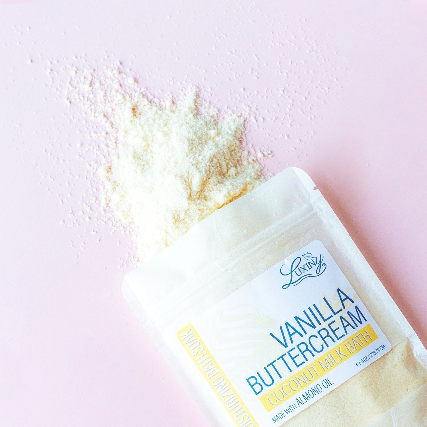 Coconut Milk Bath | Bath Fizz | Moisturizing Bath Soak | Vanilla Buttercream