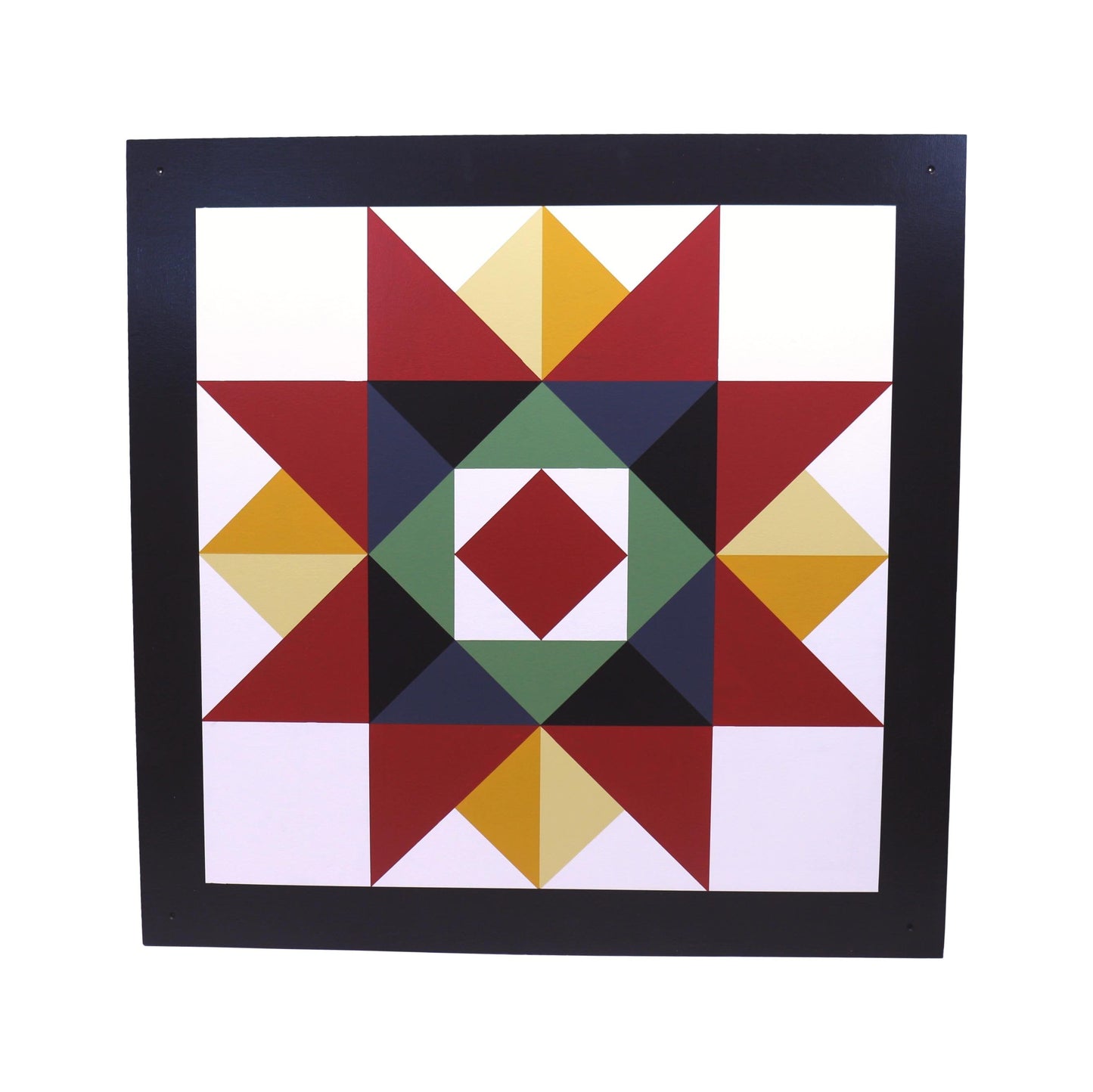 Hand-Painted Barn Quilt - Washington Star Design - Outdoor Wall Decor