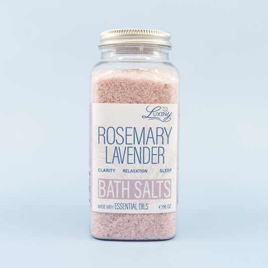 Bath Salts | Rosemary Lavender | Essential Oil | Large