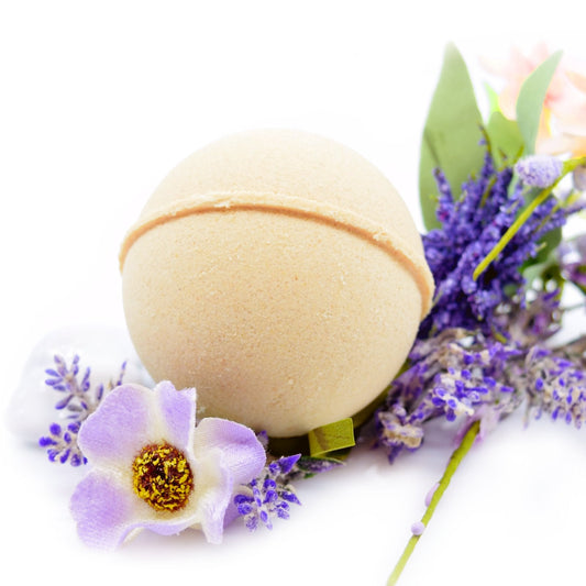 Bath Bomb | Citrus Splash | Bath Bomb Made with Essential Oils | 2.5" Round