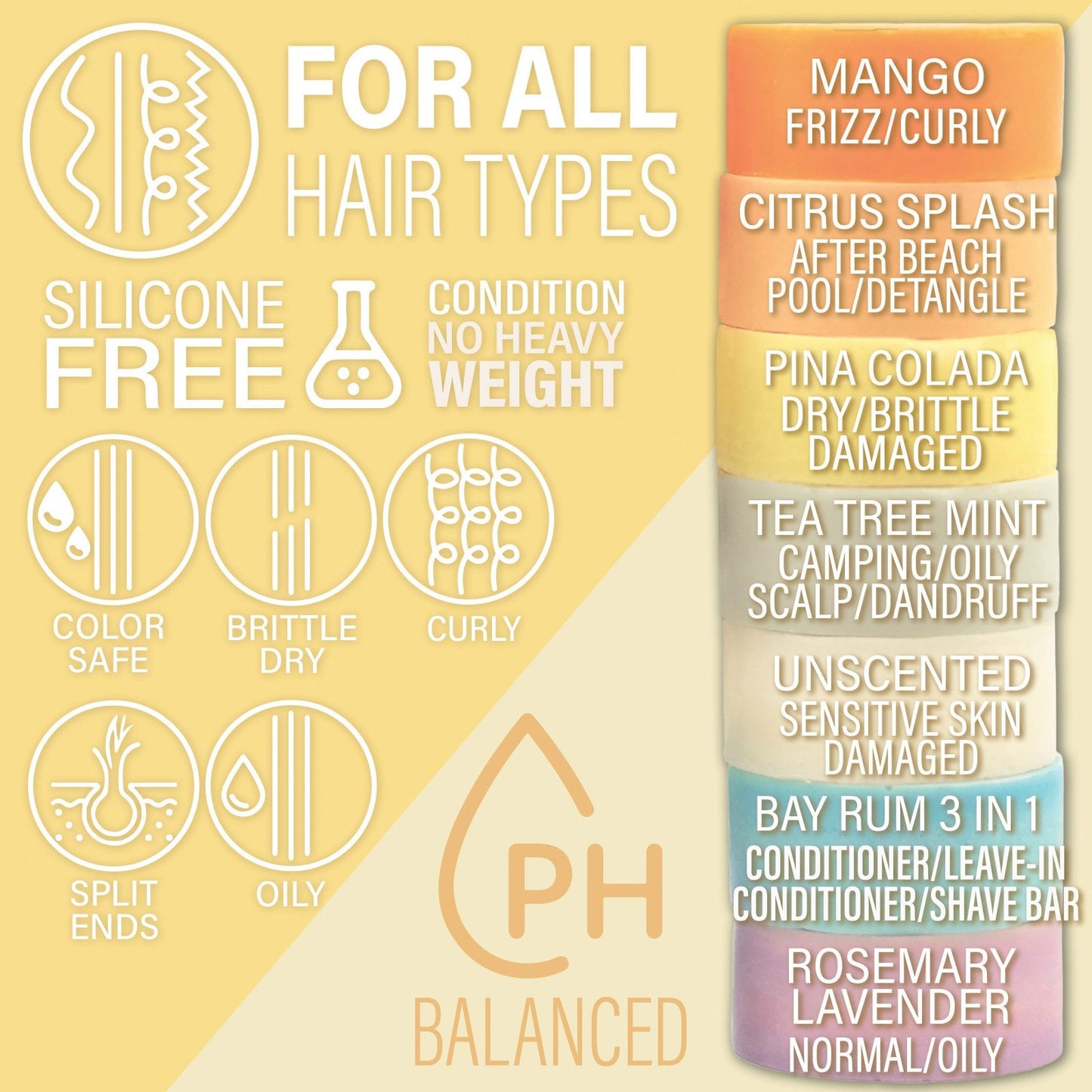 Pina Colada Conditioner Bar - Hydrate