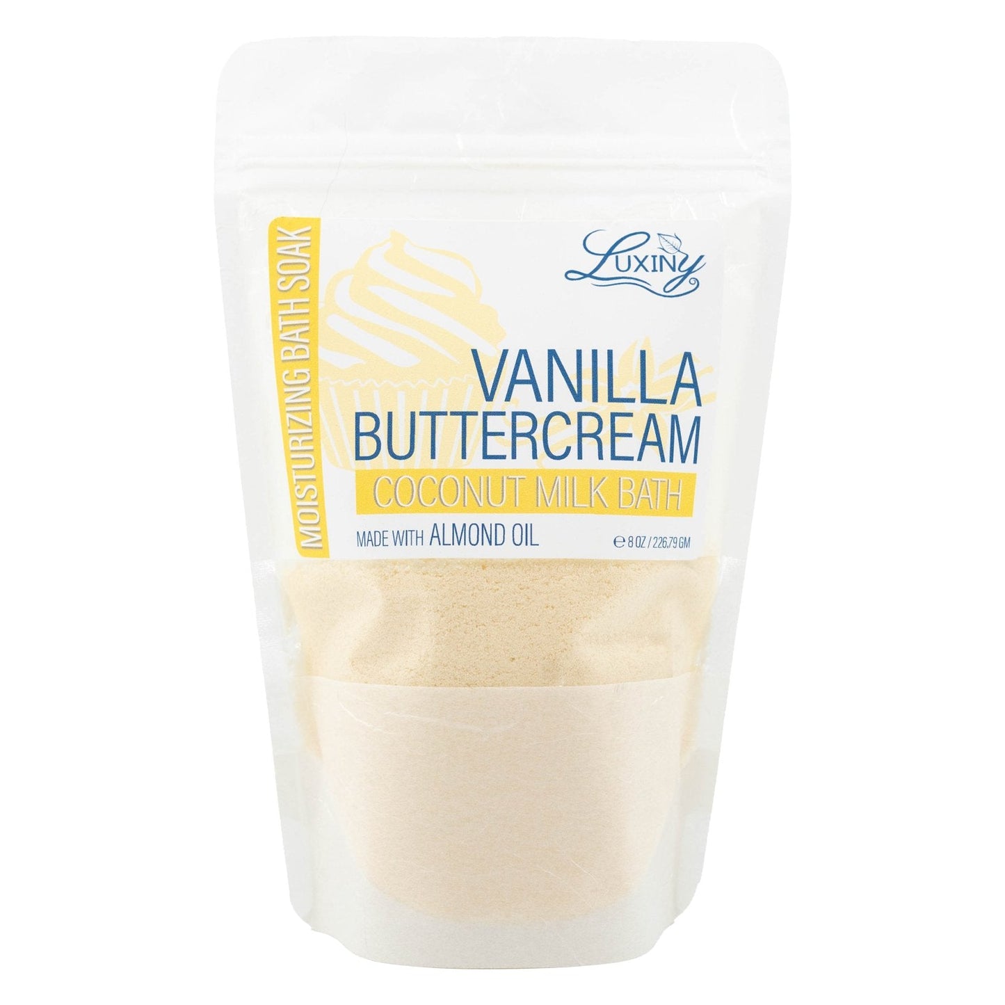 Coconut Milk Bath | Bath Fizz | Moisturizing Bath Soak | Vanilla Buttercream
