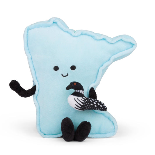 Minnesota Stuffed State Plush – Collectible & Educational | Stuffed States USA