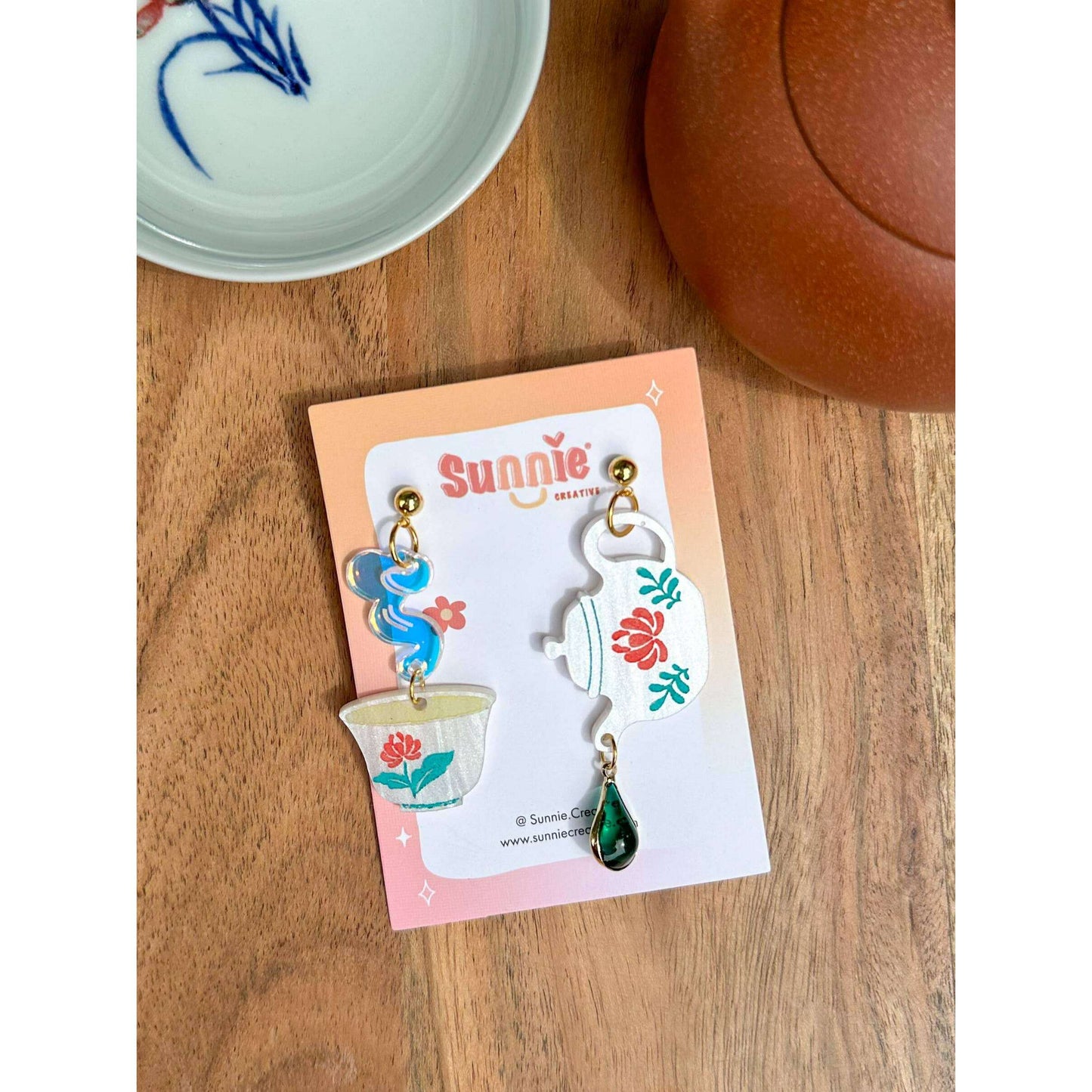 Morning Tea Mismatch Earrings