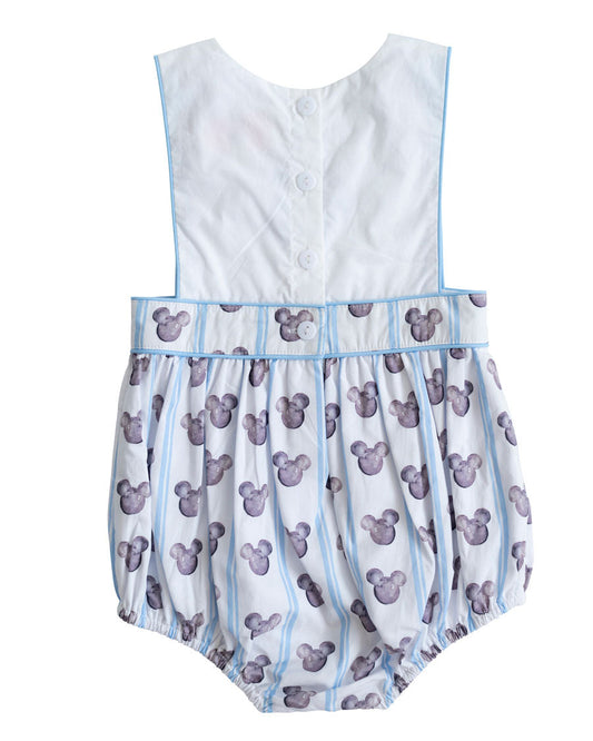 Hand Painted Mouse Print Unisex Bubble