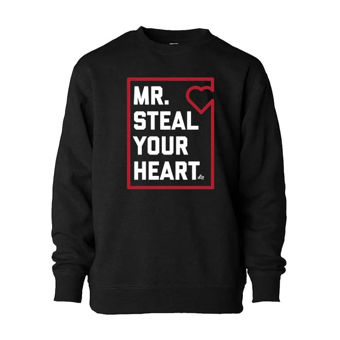 Mr. Steal Your Heart Crewneck Sweatshirt