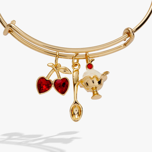 'My Cherry Amour' Ice-Cream Sundae Multi Charm Bangle