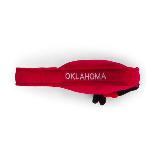 Oklahoma Stuffed State Plush – Sooners & OSU Team Colors, Soft & Cuddly Gift