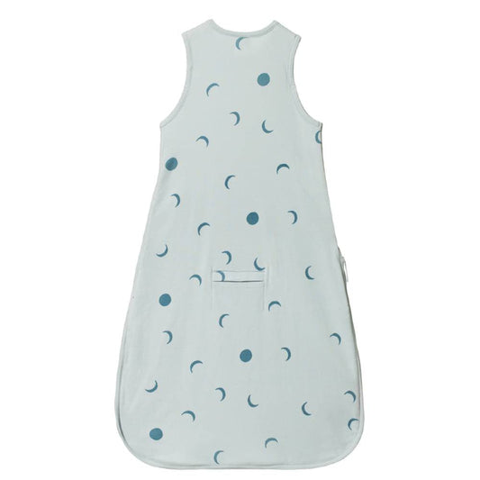 Organic Cotton & Merino Sleep Bag - Lunar Blue Print