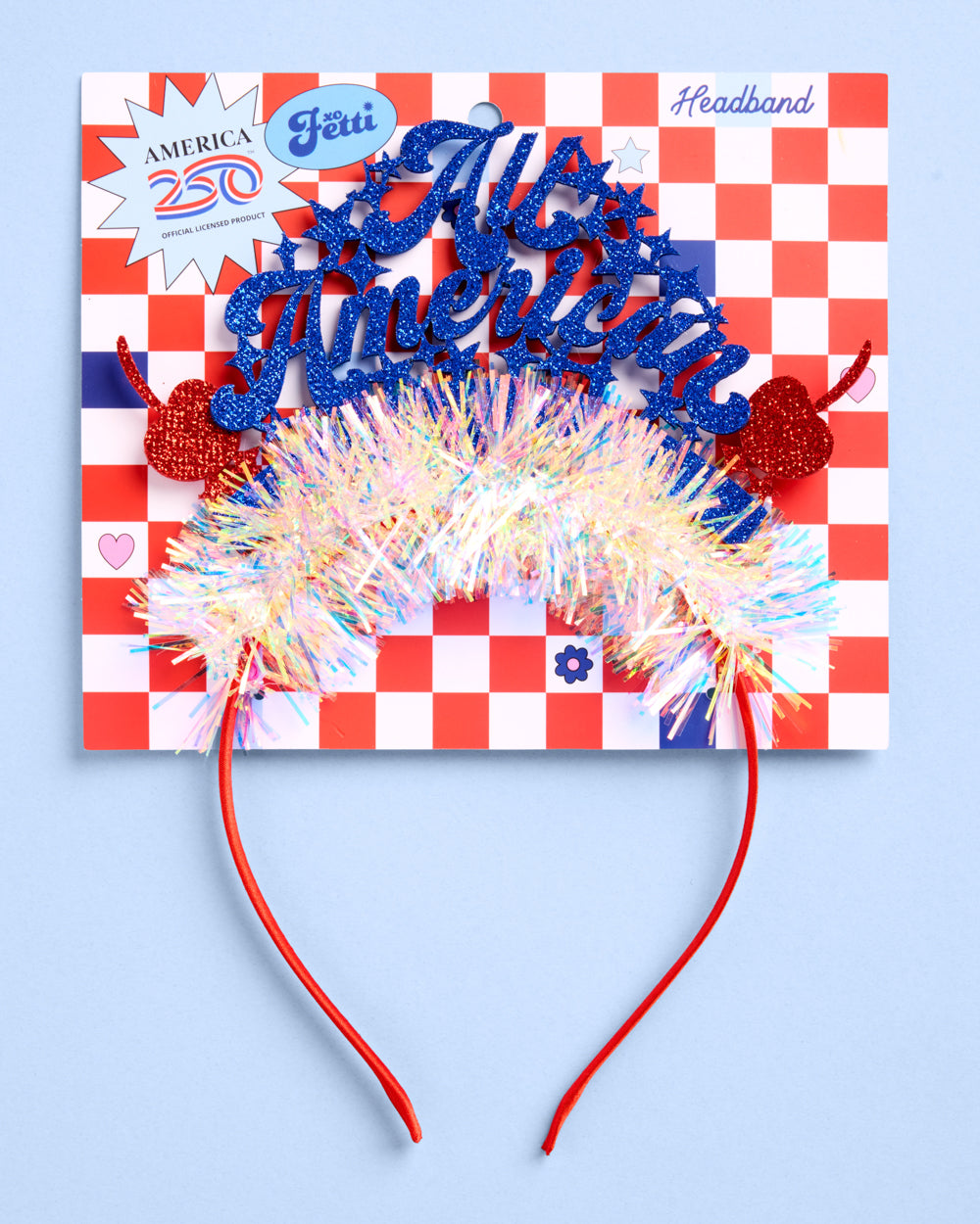 All American Headband - patriotic hair accessory