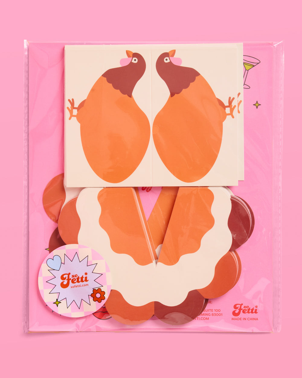 Turkey Time Place Cards - set of 12