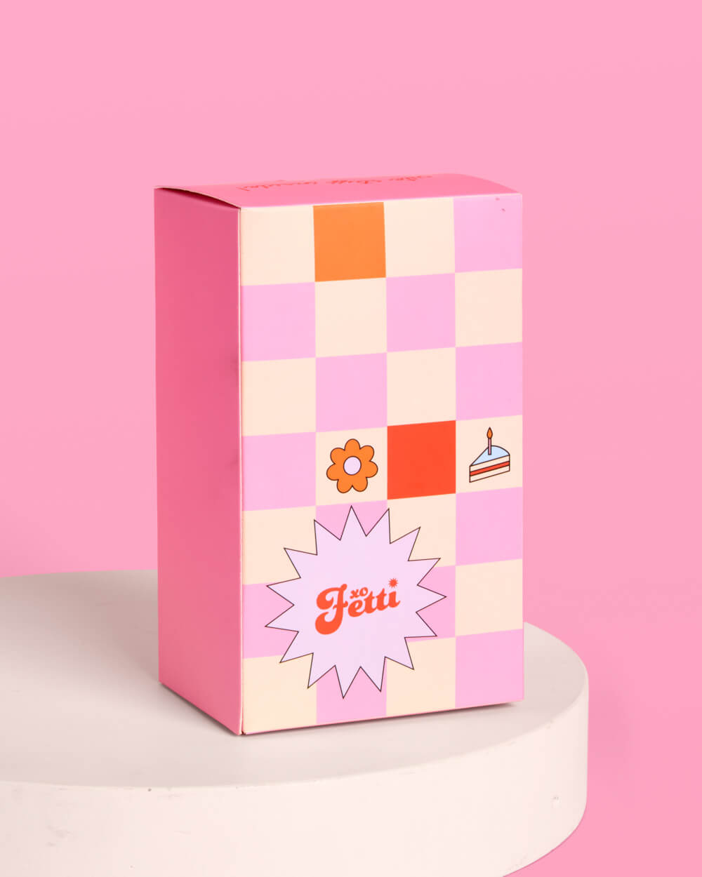 40 Disco Topper - 6 pc mirrored cake toppers