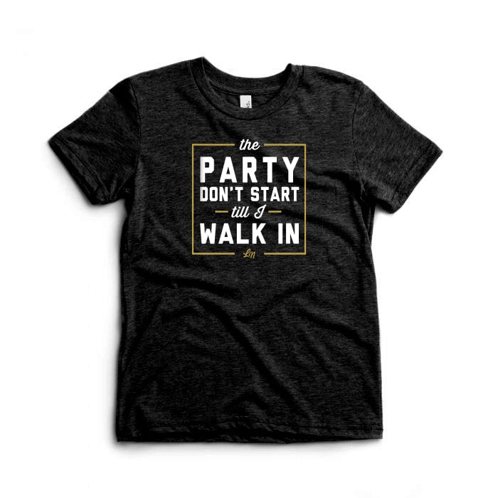 The Party Don't Start Tee