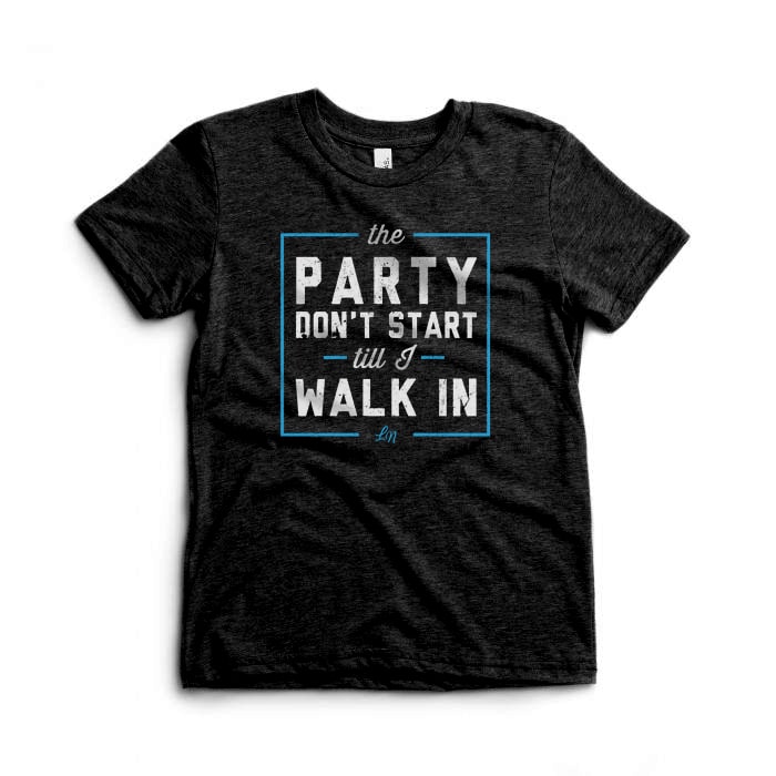 The Party Don't Start Tee