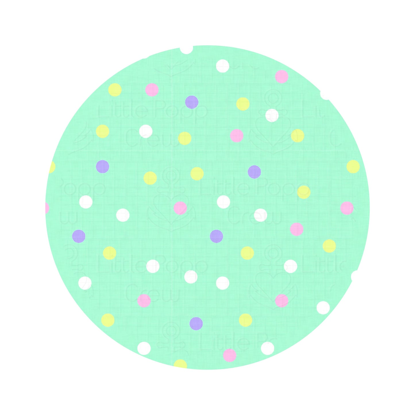 Pastel Dots | Convertible Bamboo Zipper Baby Pajamas