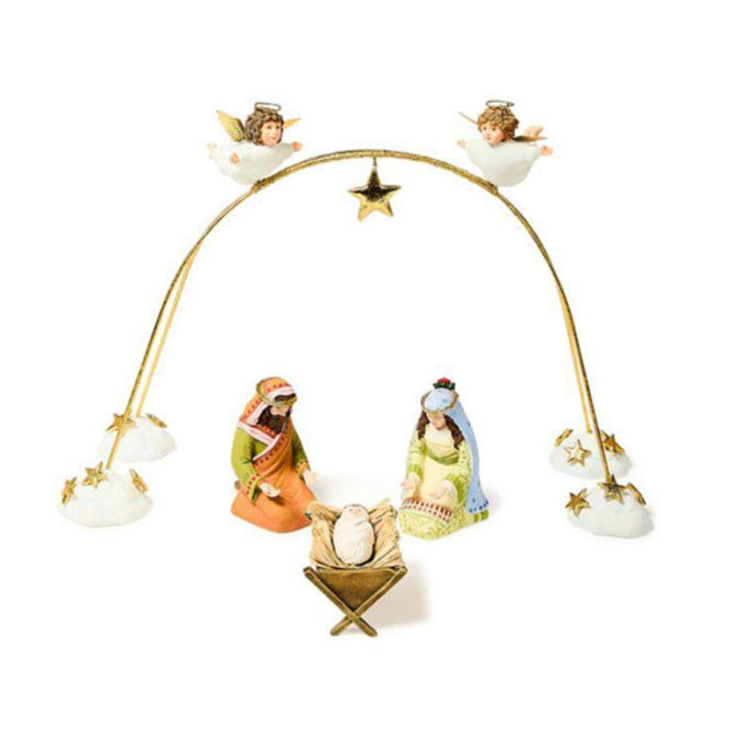 Patience Brewster Nativity Cherub Angels Arch Set, Set of 4 *NEW*