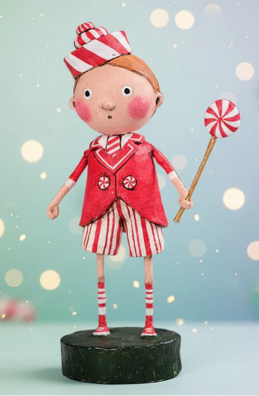 Peppermint Pete Figurine by Lori Mitchell *NEW* SHIPS AUGUST