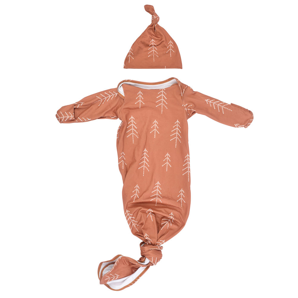 Christmas Pine Tree Knotted Gown