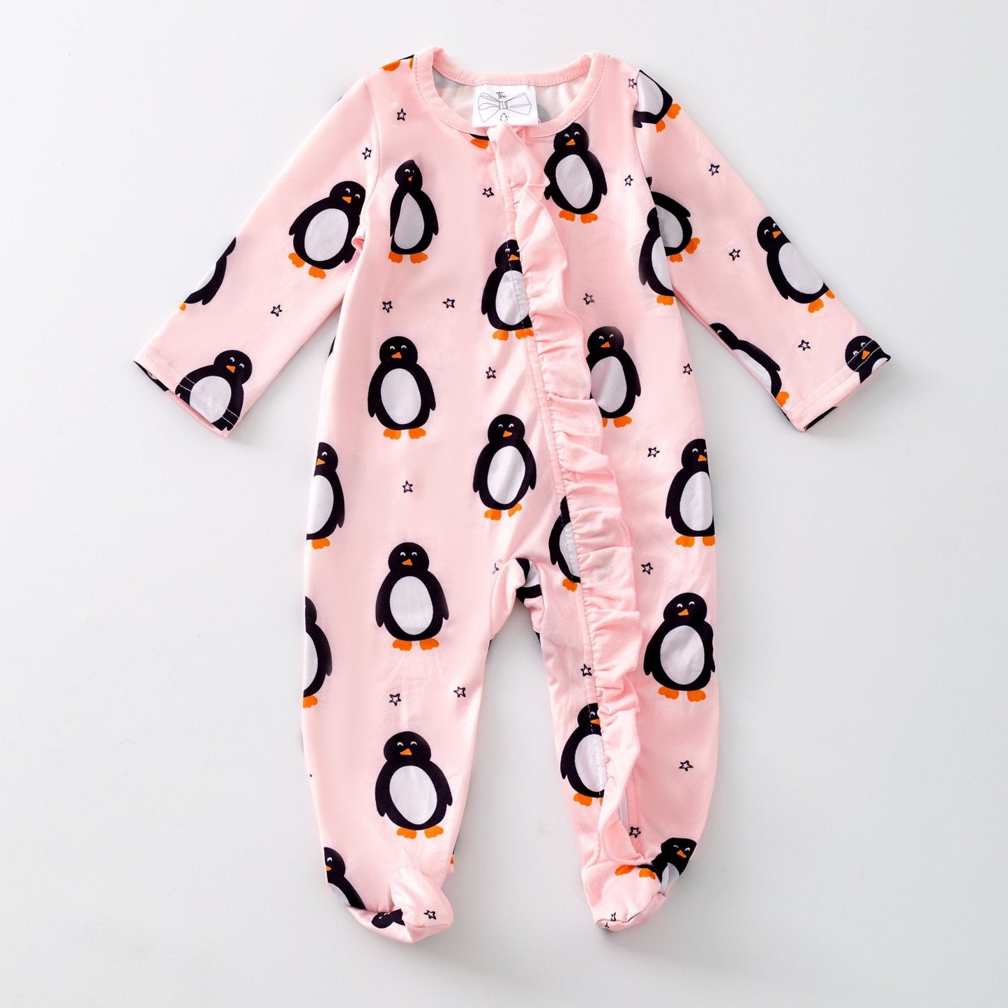 Polar Penguins Infant Girl Onesie