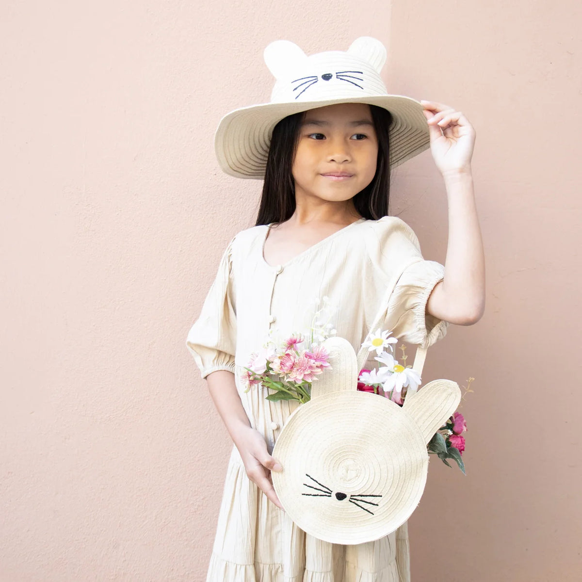 Sunny Bunny Hat 7-10 Years