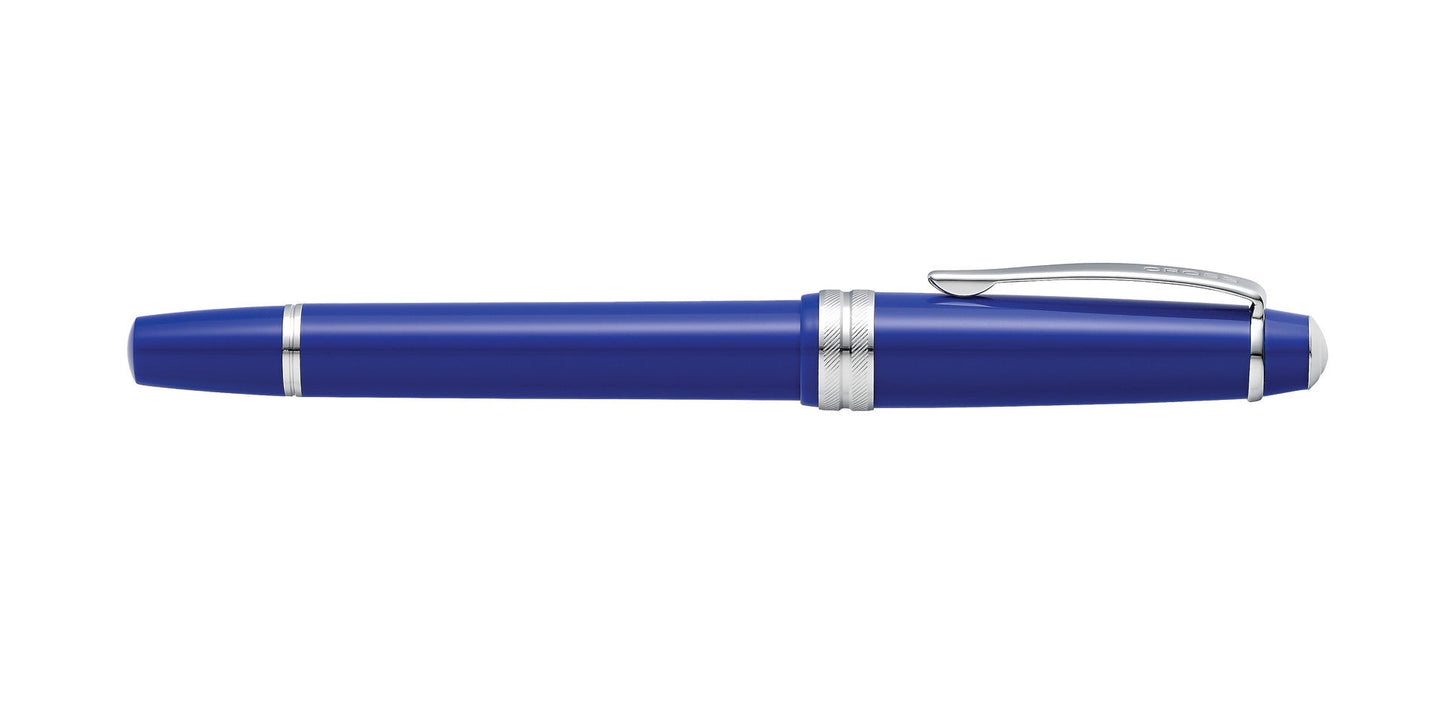 Bailey Light™ Polished Blue Resin Fine Nib Fountain Pen
