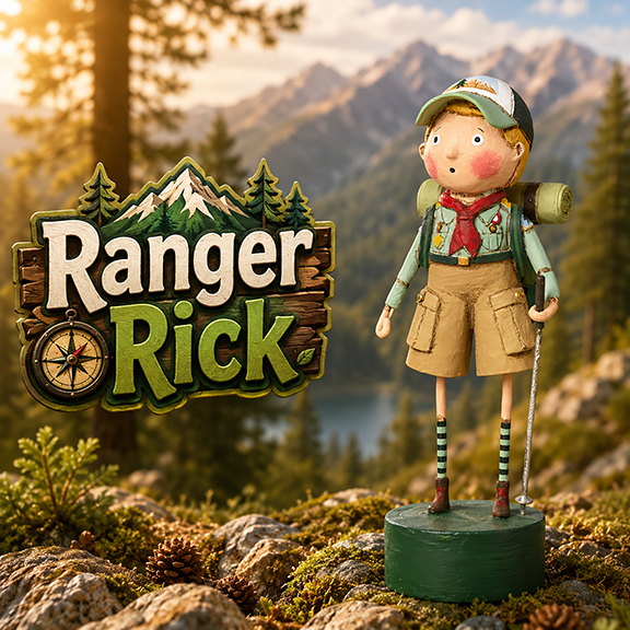 Ranger Rick Lori Mitchell Figurine *New for 2025*