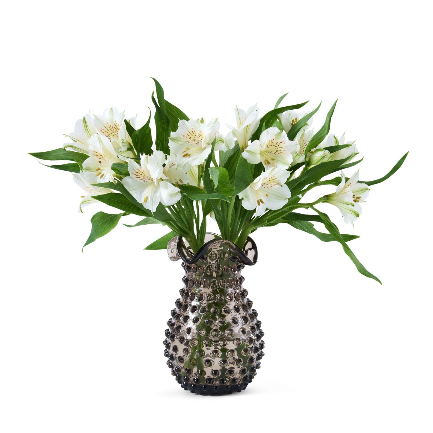 Hobnail Vase - Petal - Smokey Amaro