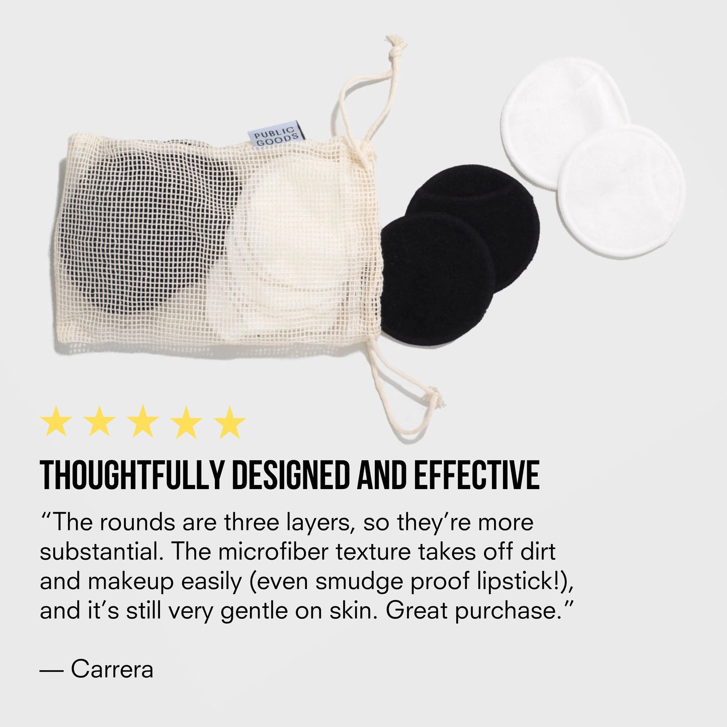 Reusable Cleansing Rounds