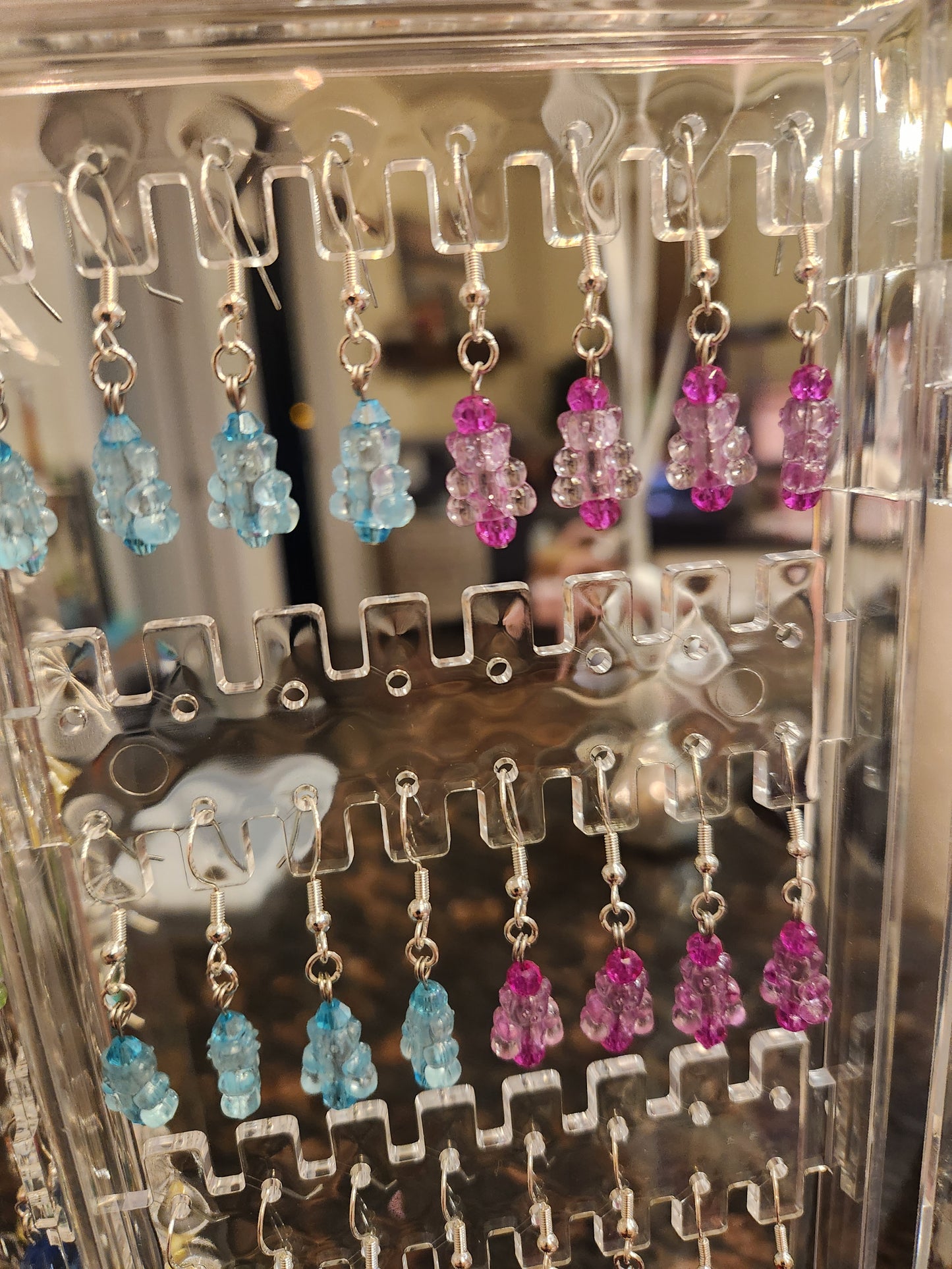 Kaleidoscopic Craft Earrings