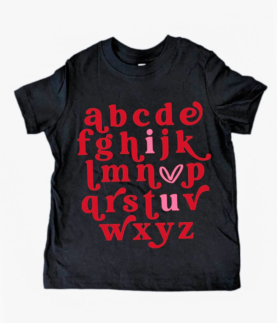 ABC I Love You Tee