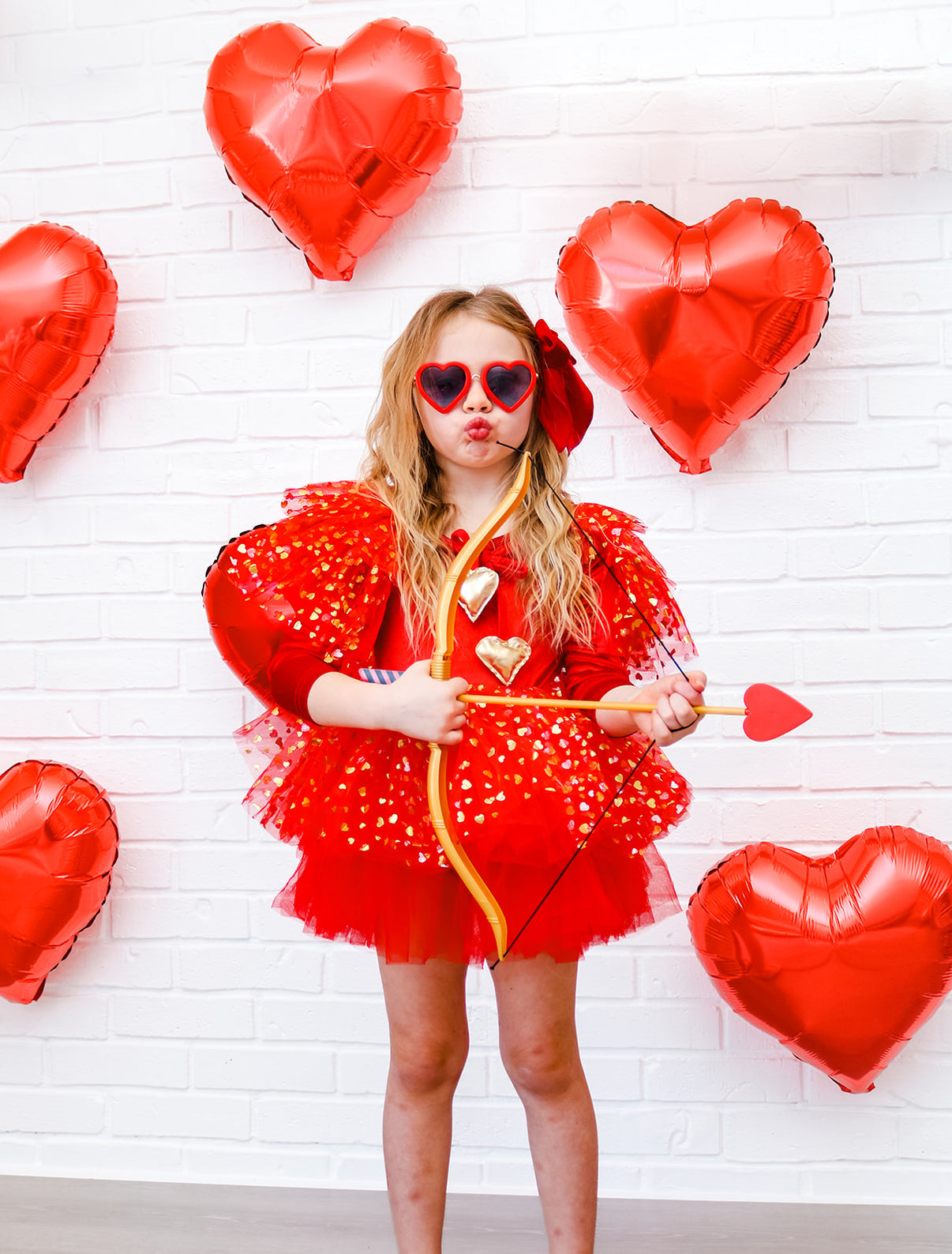Red Tutu Leotard and Caplet Set