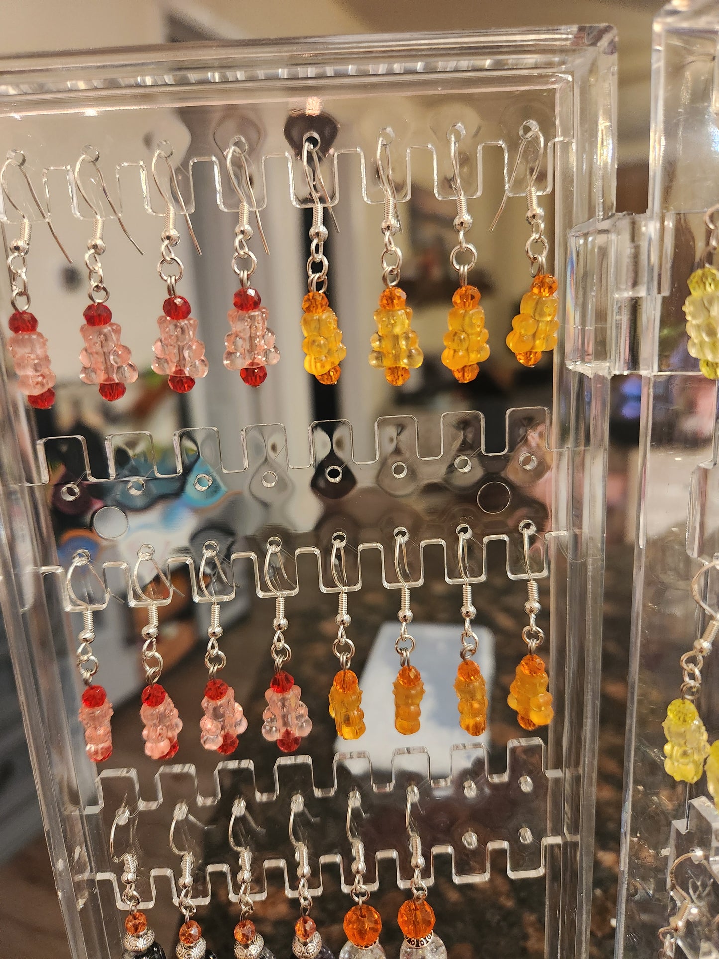 Kaleidoscopic Craft Earrings