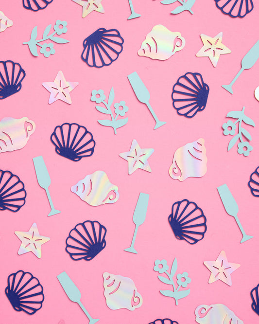 Coastal Confetti - 200 pc foil confetti