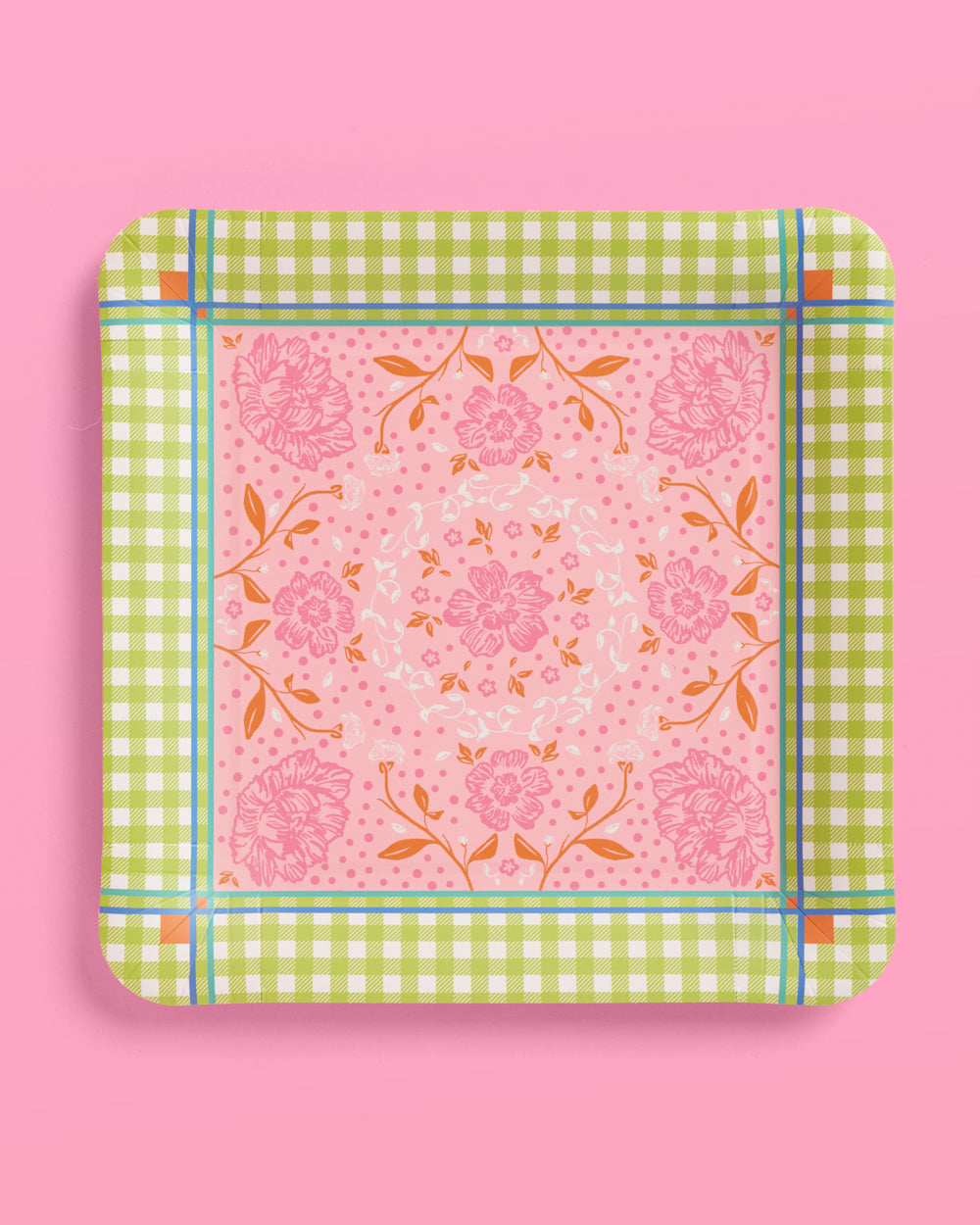 Mahjong Party Plates - 24 paper plates