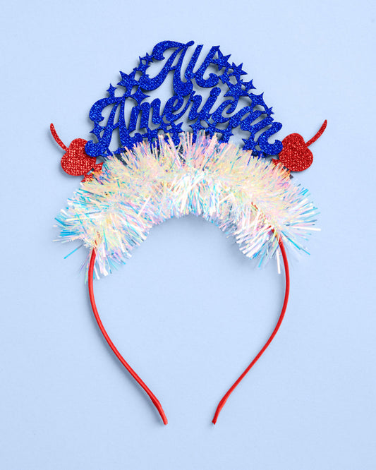 All American Headband - patriotic hair accessory