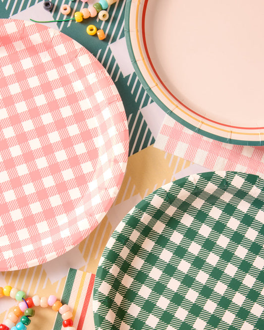 Camp Bride Plates - 24 matte paper plates