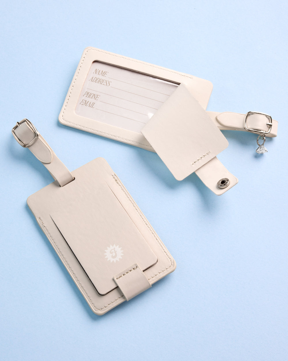 Mr And Mrs Luggage Tags - 2 pc travel tag set