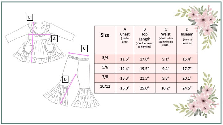 Sage Bell Bottom Set