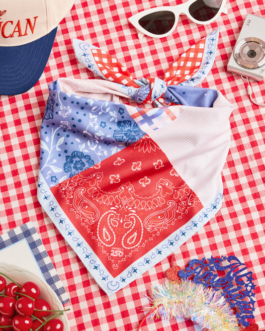 America 250 Headscarf - square headscarf
