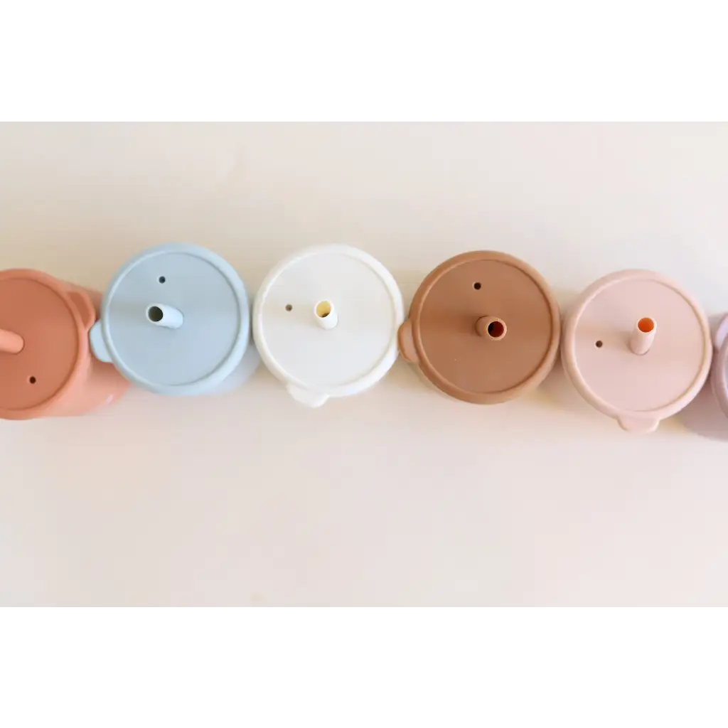Mini Silicone Straw Cups for Kids