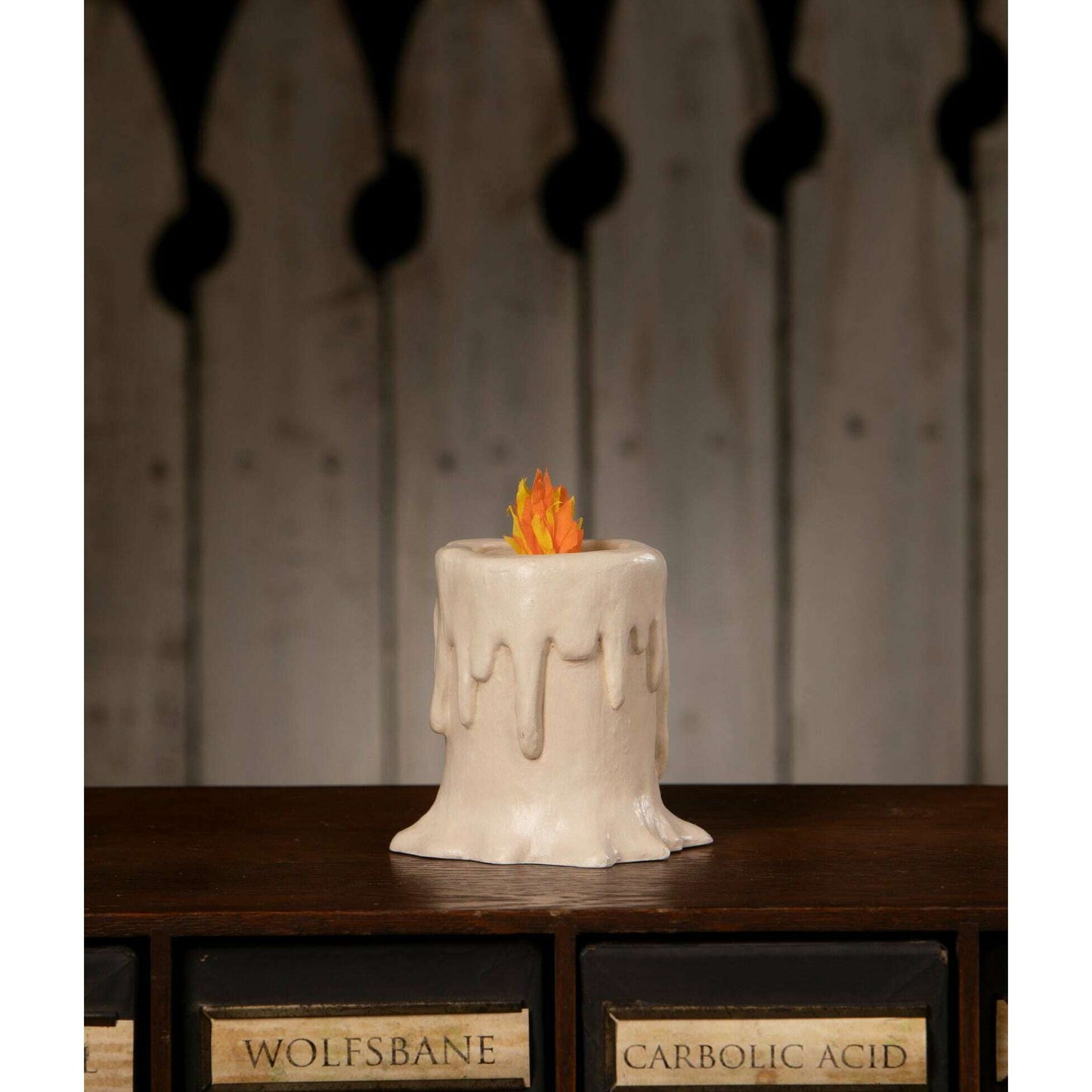 Small Flam'in Candle Luminary | Halloween Decor | Bethany Lowe