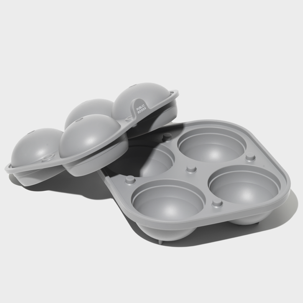 Ice Mold & Glasses Set