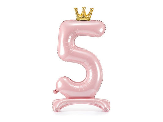 Standing Number Balloon