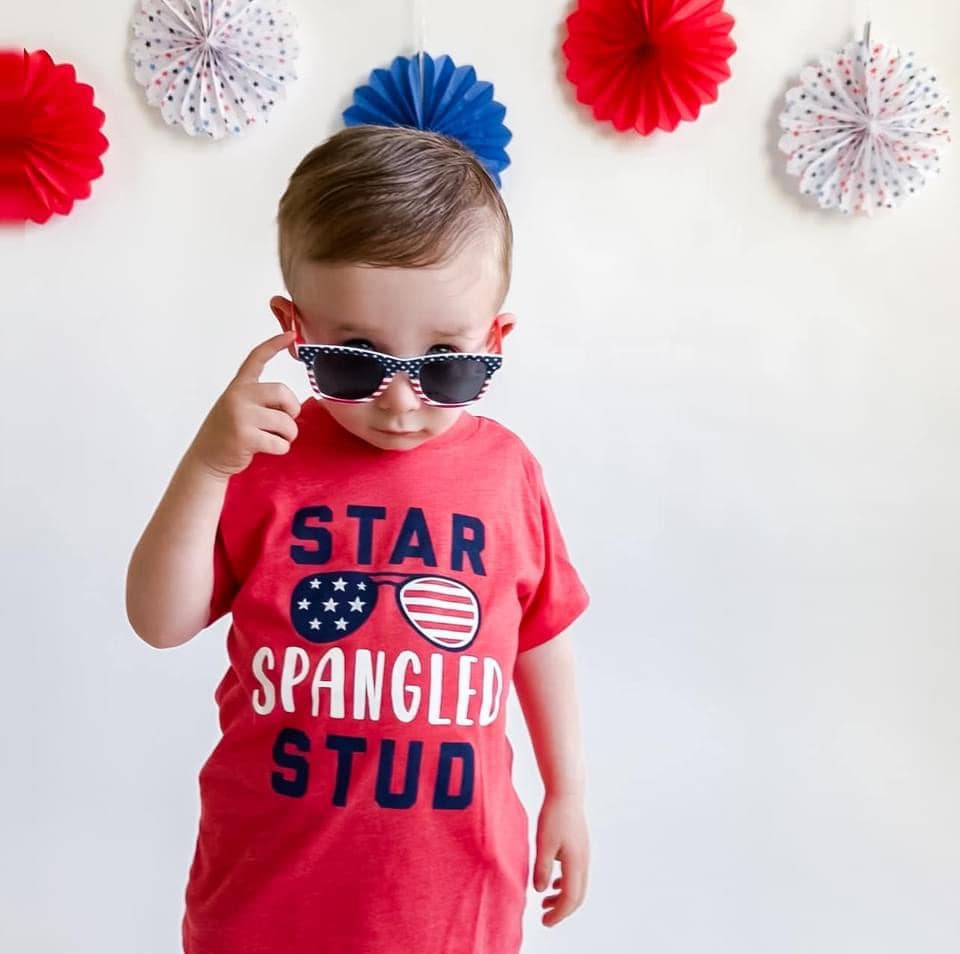 Star Spangled Stud Tee