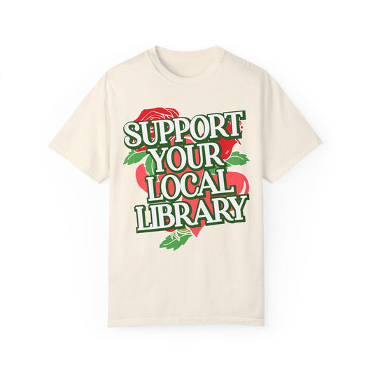 Support Your Local Library Tee