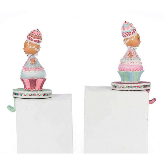 Sweet Delights Gingerbread Stocking Holder Assortment of 2 | Christmas Decor | Katherine's Collection