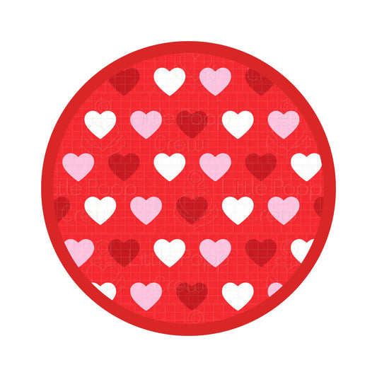 Sweet Little Hearts | Quilted Bamboo Adult Blanket